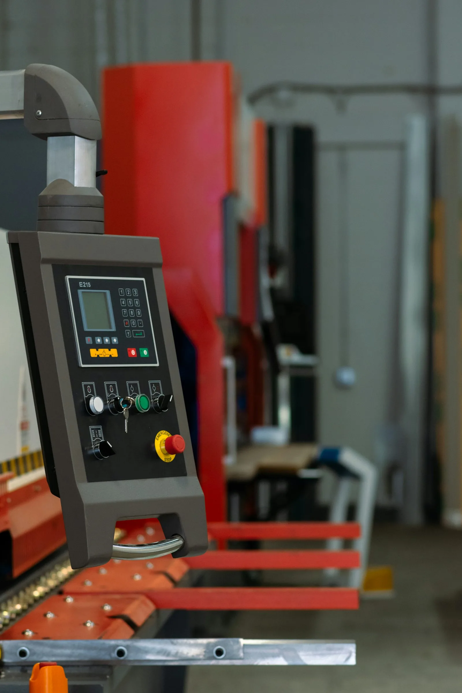 Precision machining equipment working on metal part